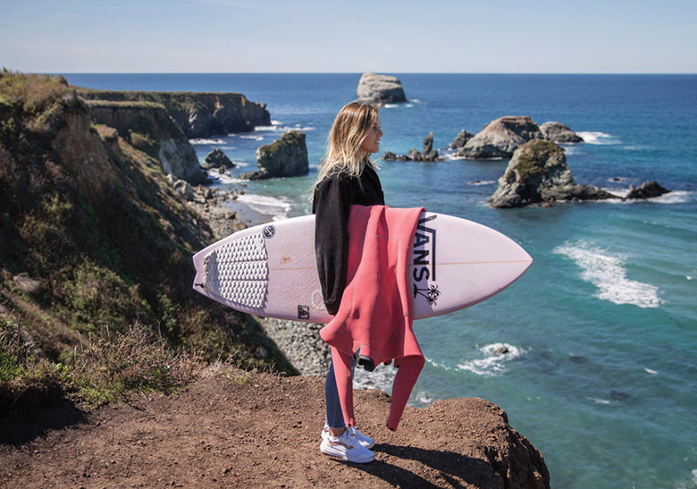 Leila hurst outlet vans rose