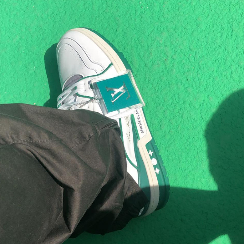 Virgil Abloh Louis Vuitton Sneaker Detailed Look | 0