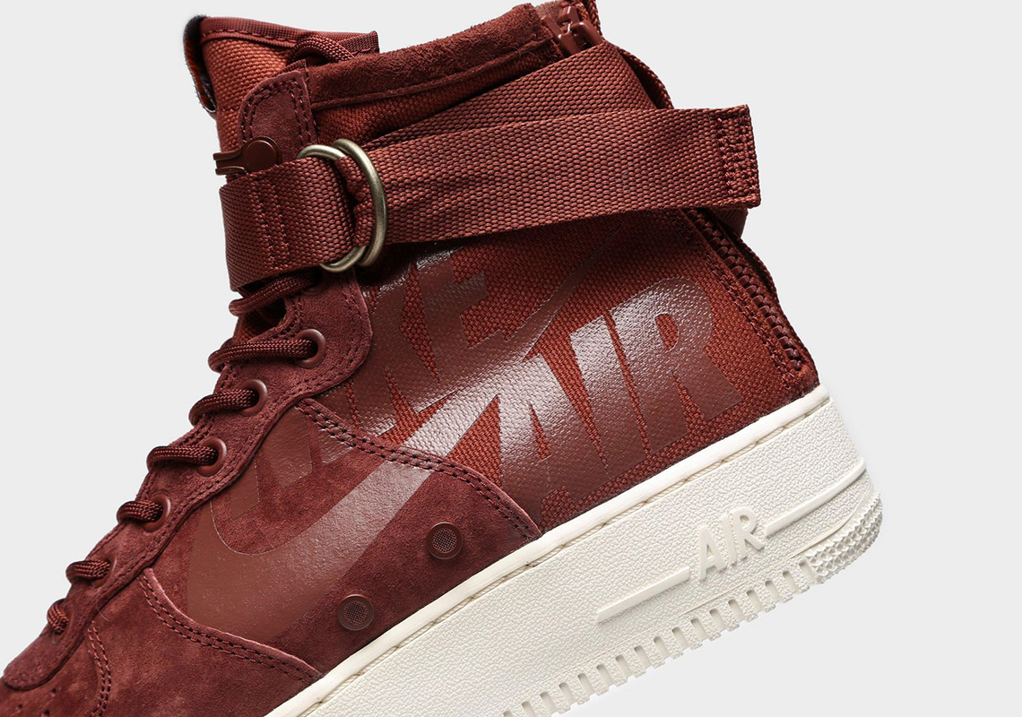 Nike SF-AF1 Mid Burgundy Available Now | SneakerNews.com