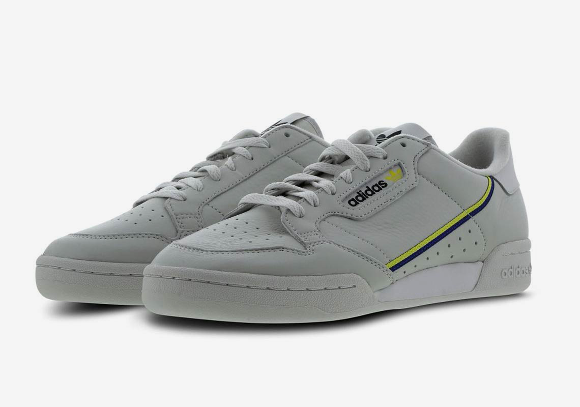 functie veel plezier Daarom adidas Continental 80 Grey Yellow Navy Available | SneakerNews.com