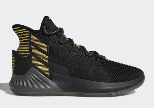 The adidas D Rose 9 Is Releasing In Black And Gold