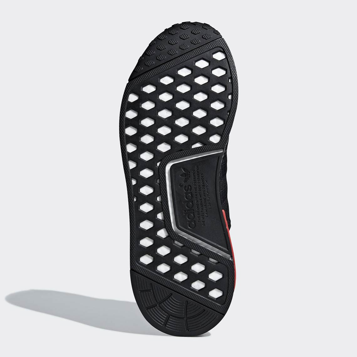 Grav Syndicate ikke adidas NMD R1 Black + Red B37618 Release Info | SneakerNews.com