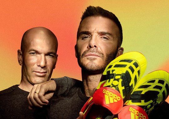 David Beckham And Zidane Unveil New adidas Predator Accelerator Electricity