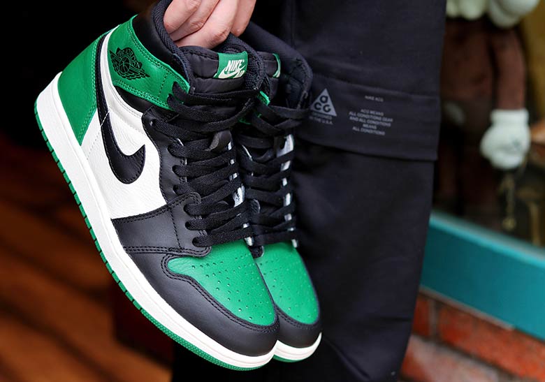 The Jordan 1 Retro High OG "Pine Green" DMP Celtics Release - SneakerNews.com