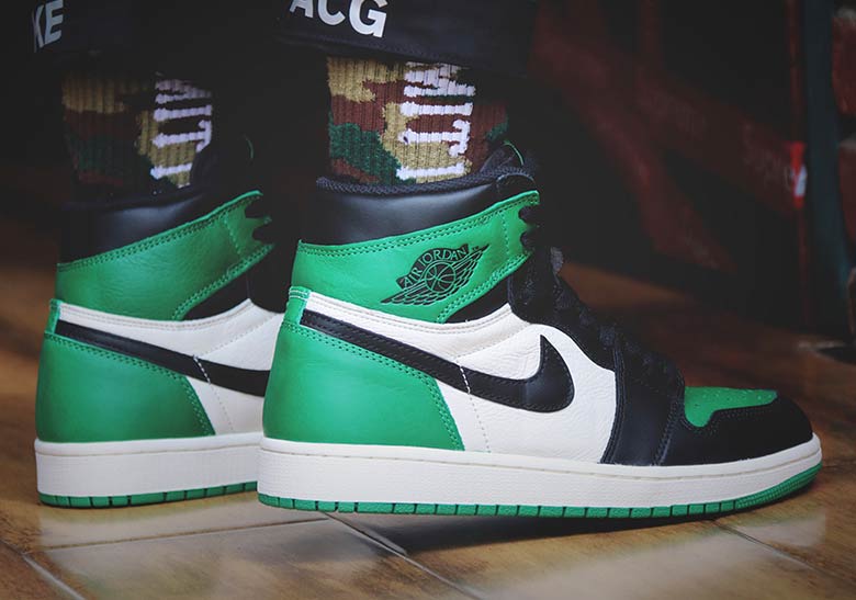 Air Jordan 1 Pine Green 555088 302 7