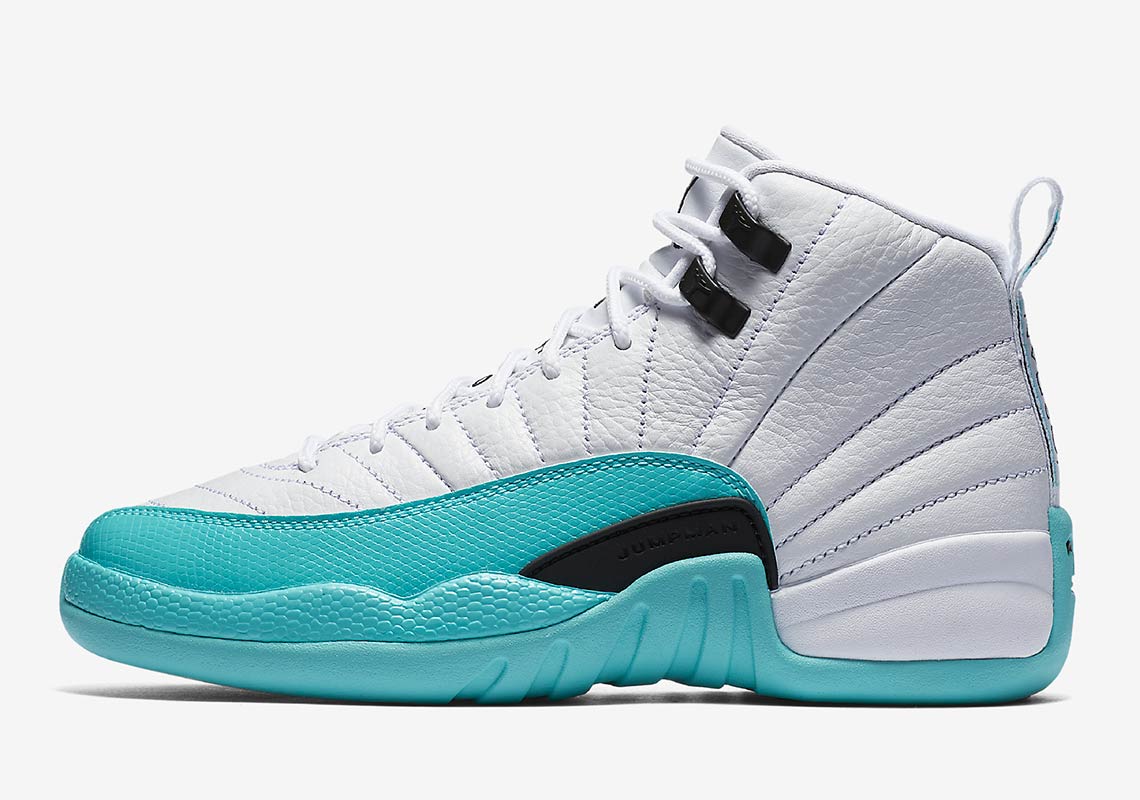 Jordan 12 aqua store mens