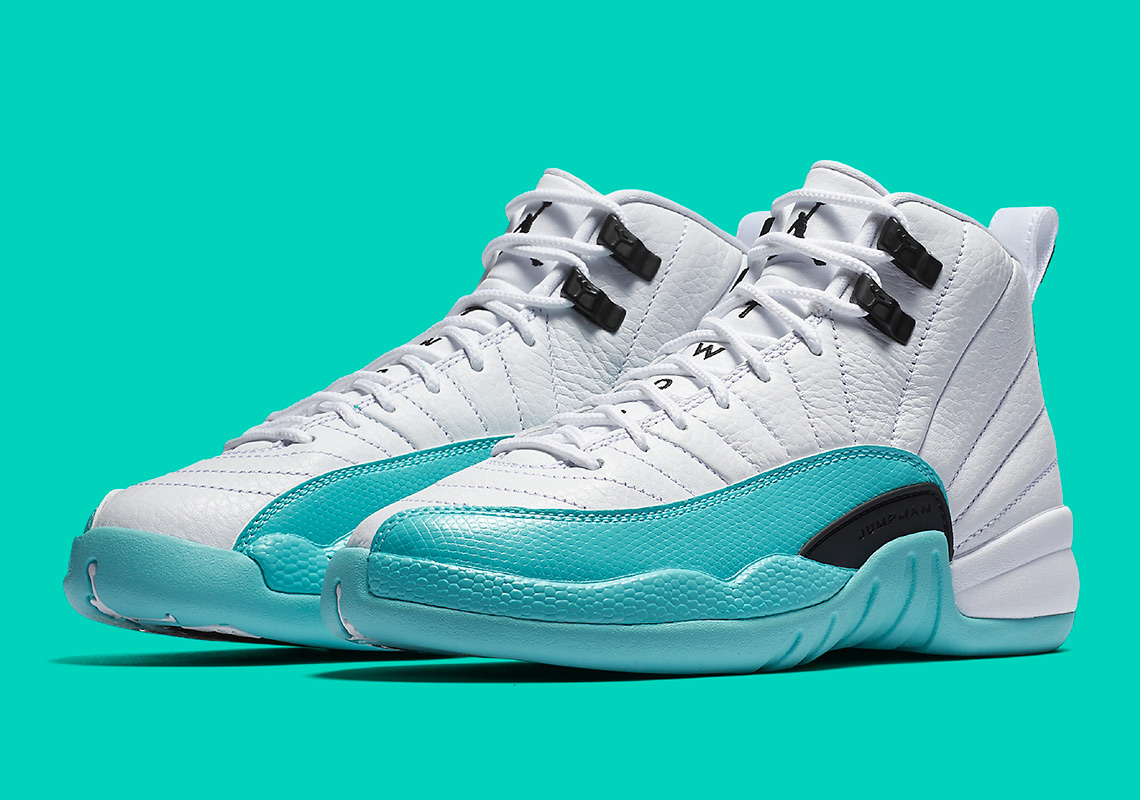 jordan retro 12 light blue