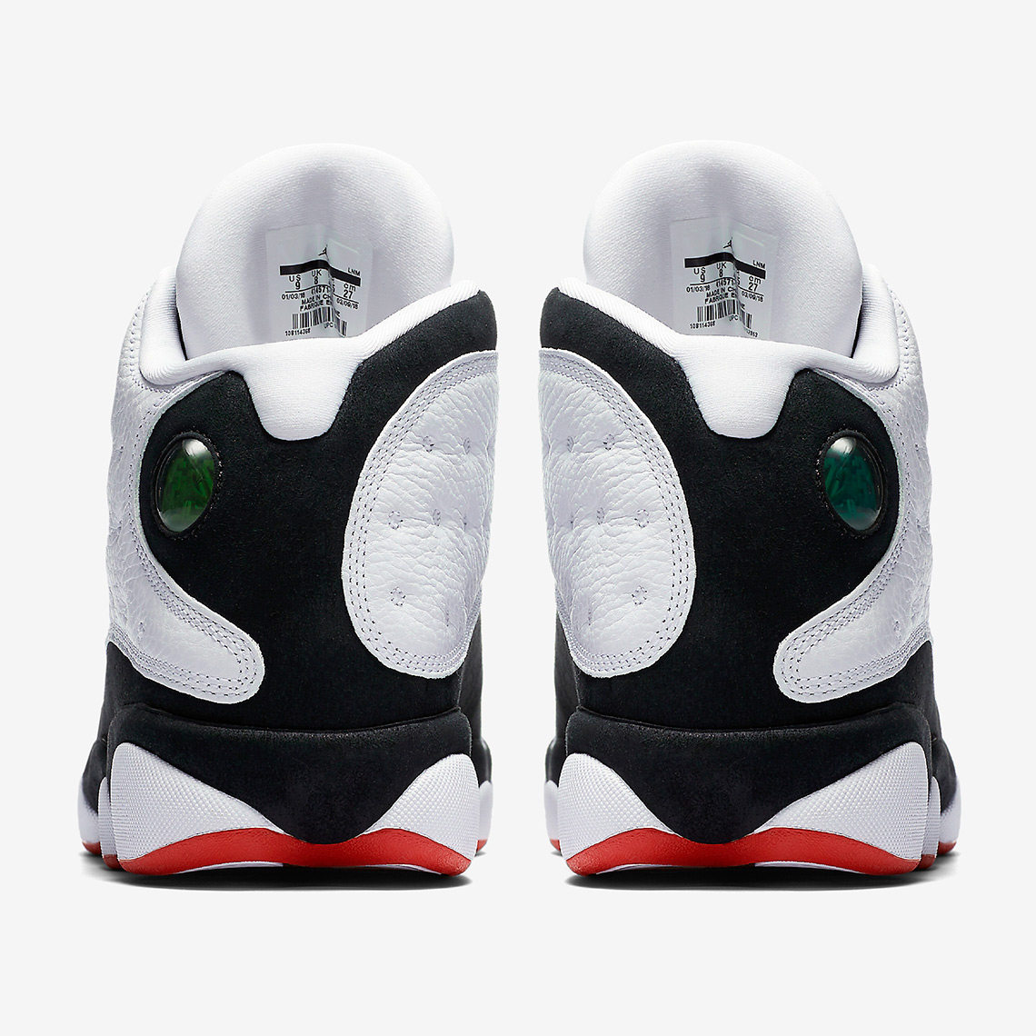 Air Jordan 13 Retro He Got Game Men's Shoe - White/True Red/Black - 13