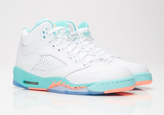 This Tropical Air Jordan 5 Retro For Girls Is Available Now