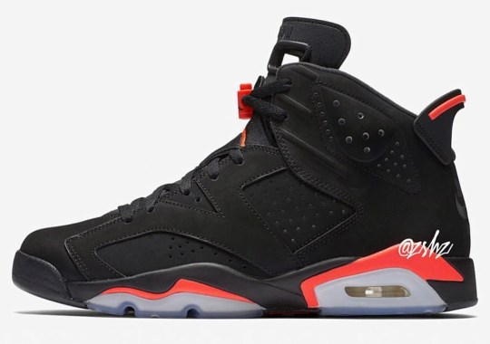 Release Information For The Air Jordan 6 “Black/Infrared” With Nike Air