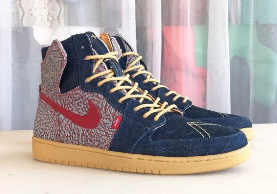Here’s What A Levi’s x Air Jordan 1 High Could Look Like