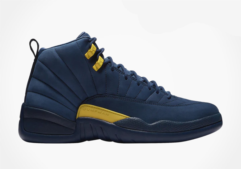 black and blue 12s footlocker