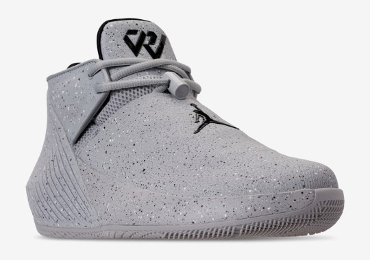 Russell Westbrook’s New Jordan Low-Top Signature Shoe Is Coming In “Light Smoke”