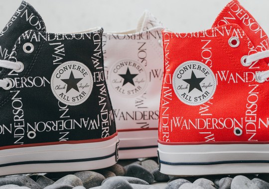 The JW Anderson x Converse Chuck 70 High Is Back In Three Colorways