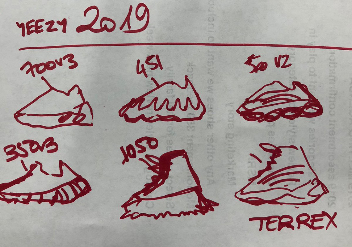 Kanye West Hints At adidas Yeezy 350 v3, Yeezy 500 v2, And More