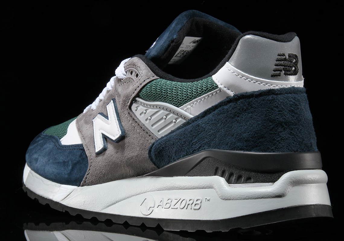 New Balance 998 Teal/Navy Available Now | SneakerNews.com