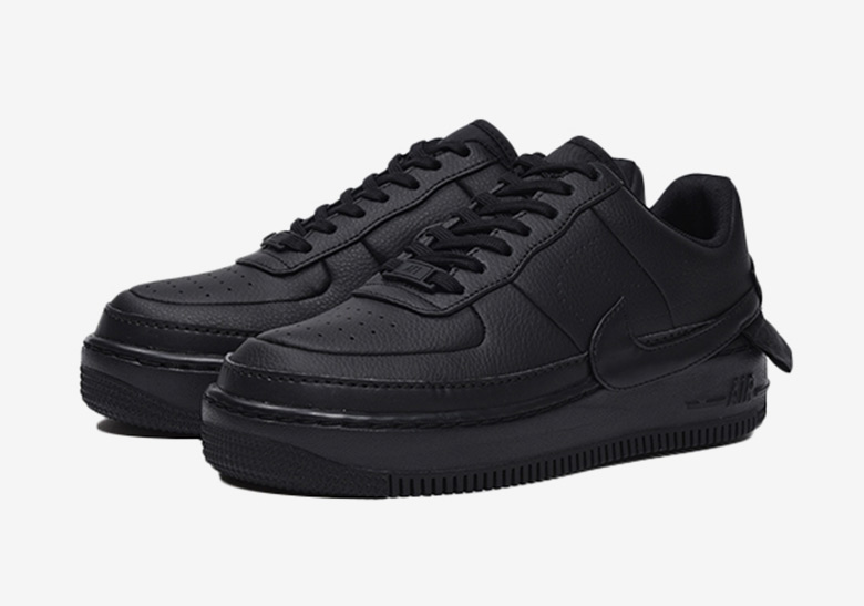 dentro Comparación Haiku Air Force 1 Jester XX Triple Black Available Now | SneakerNews.com