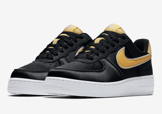 Nike Air Force 1 Low “Satin” Features New Heel Logo