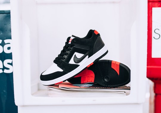 Nike SB Air Force 2 Low Arrives In “Bred” Colorway