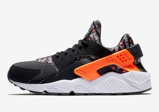 The Nike Air Huarache “Just Do It” Features All-Over-Print On Neoprene