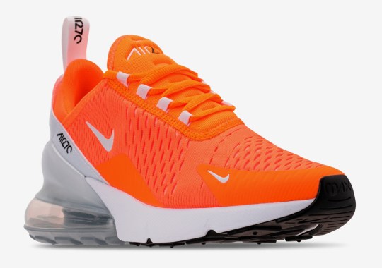 Nike Air Max 270 “Total Orange” Is Releasing For Women