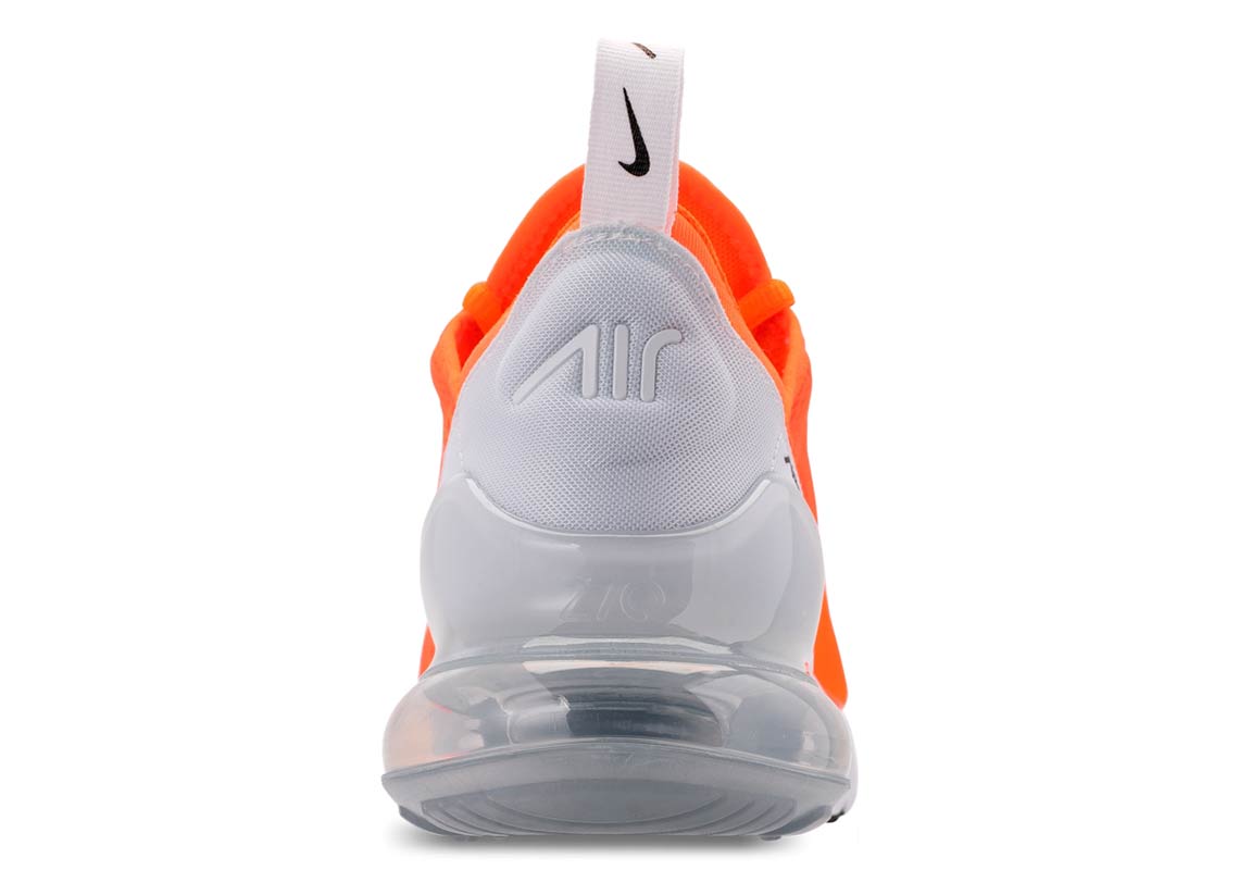 air max 27 orange bubble