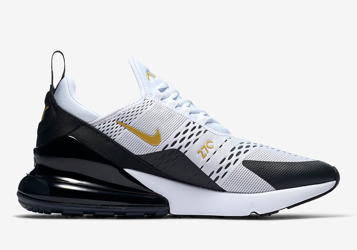 Exactly organic cage Nike Air Max 270 White Black Gold AV7892-100 Available Now | SneakerNews.com