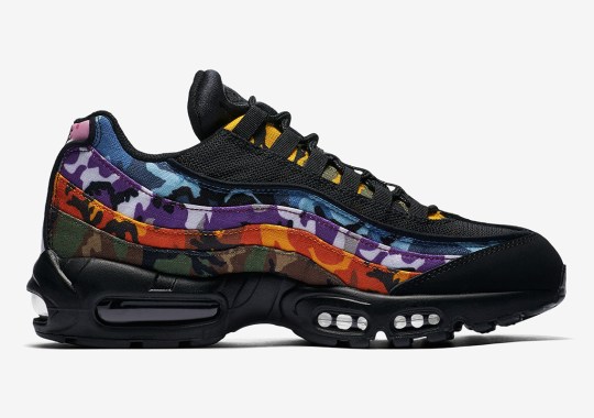 The Nike Air Max 95 In Multi-Colored Camo Is Releasing This Week