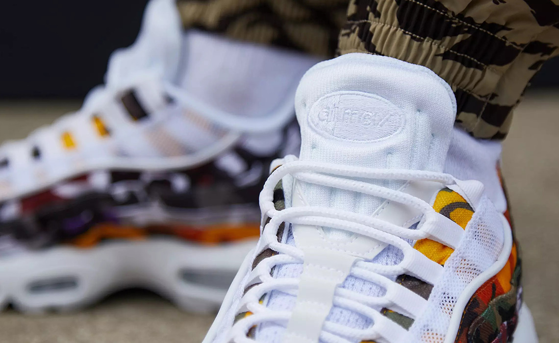 nike air max 95 white camo