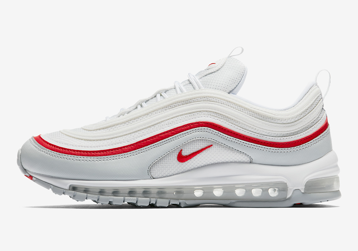 Nike Air Max 97 White + Red AR5531-002 Release Info | SneakerNews.com