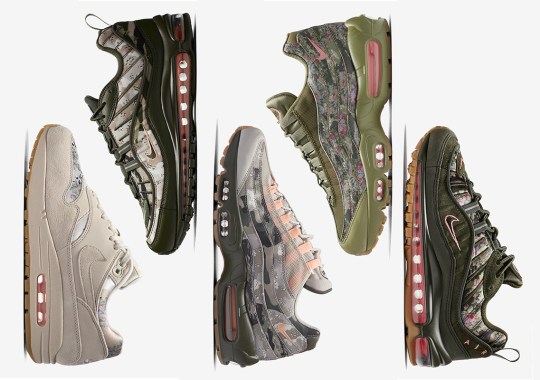 Nike Air Max “Floral And Camo” Collection Releases This Saturday