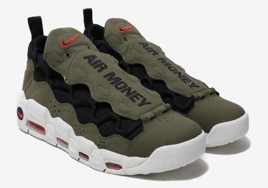 The fuse nike Air More Money Gets More Military