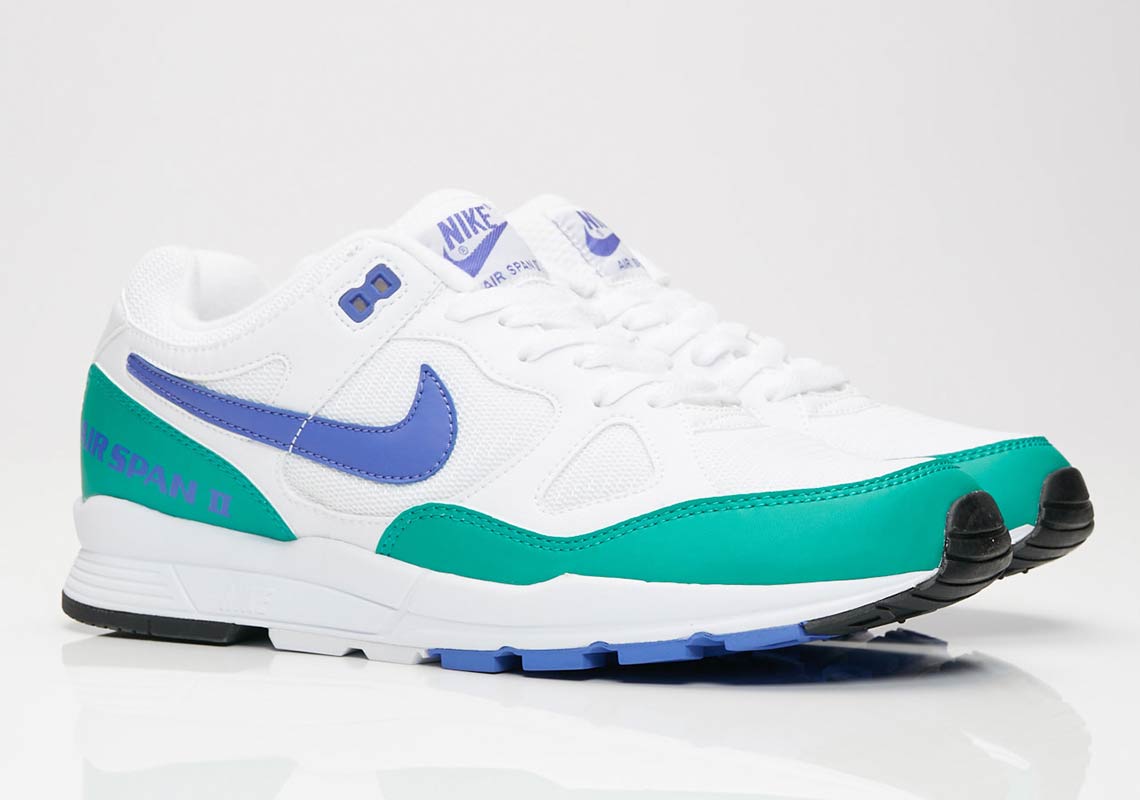 Nike Air Span 2 Neptune Green AH8047-106 Available Now | SneakerNews.com