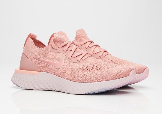 The nike lunarglide Epic React “Rust Pink” Is Coming Soon