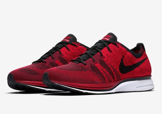 The Nike Flyknit Trainer Returns In University Red