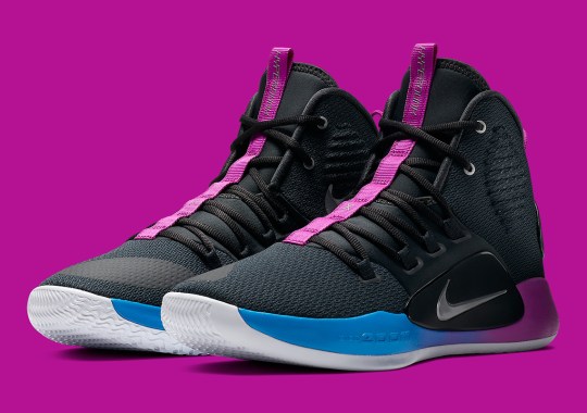 The Air Flight Huarache Colorway Appears On The Nike Hyperdunk X