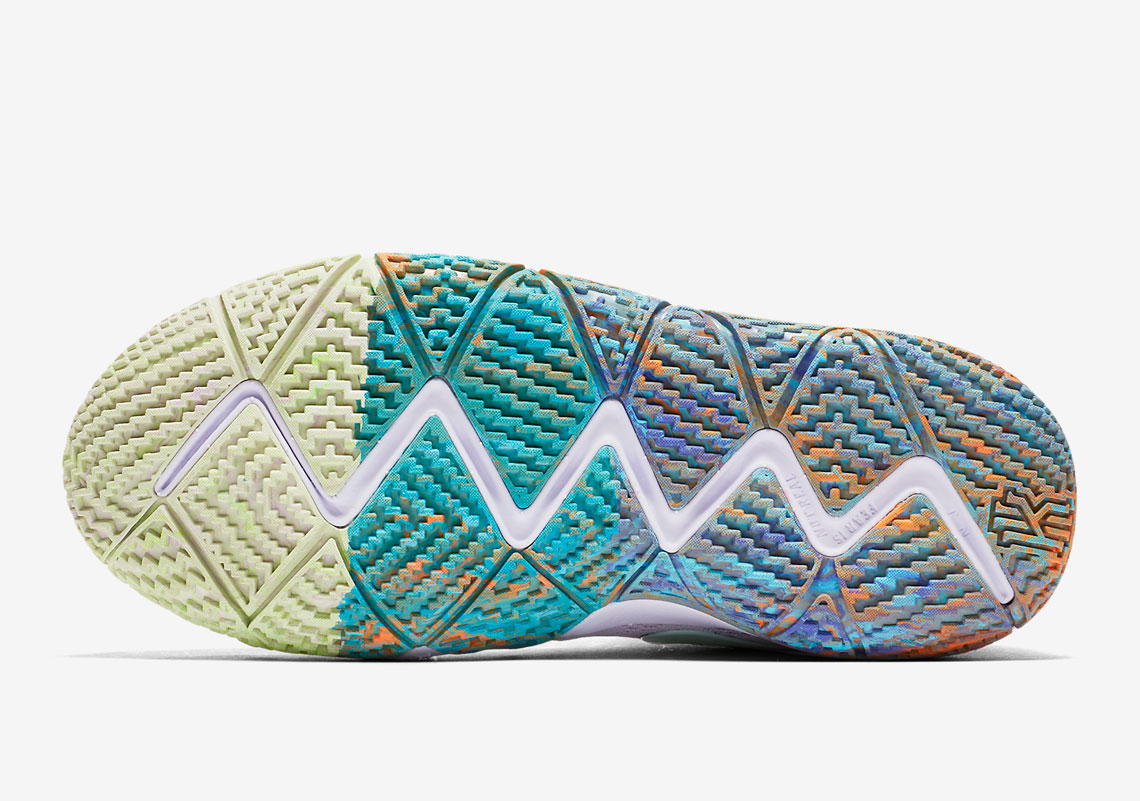 kyrie 4 multicolor grade school