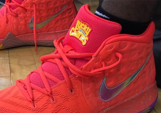 Up Close With The Nike Kyrie 4  “Lucky Charms”