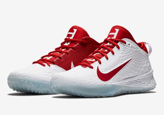 Mike Trout’s Nike Force Zoom Trout 5 Turf Is Available In Angels Colors