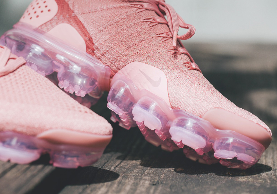 Now Available: Women's Nike Air VaporMax Flyknit 2 Rust Pink — Sneaker  Shouts