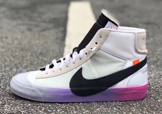 Is Virgil Abloh And Off-White Releasing A Nike Blazer With Rainbow Soles?