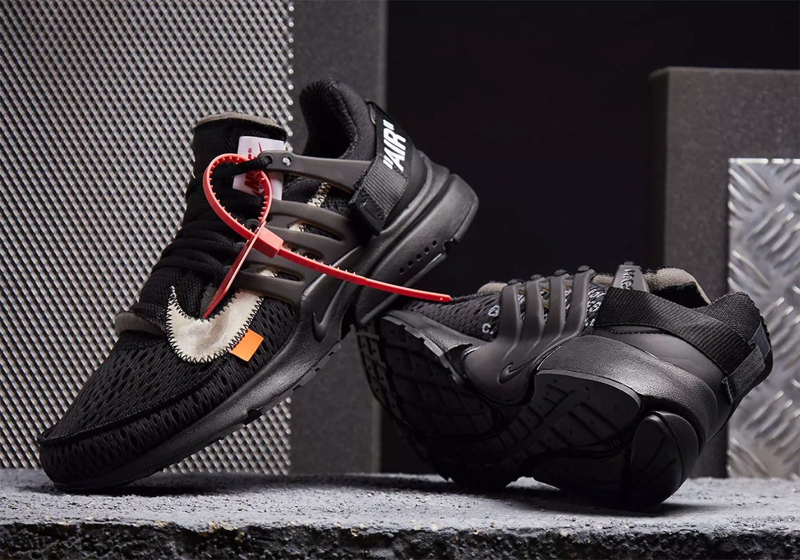 nike x off white air presto black