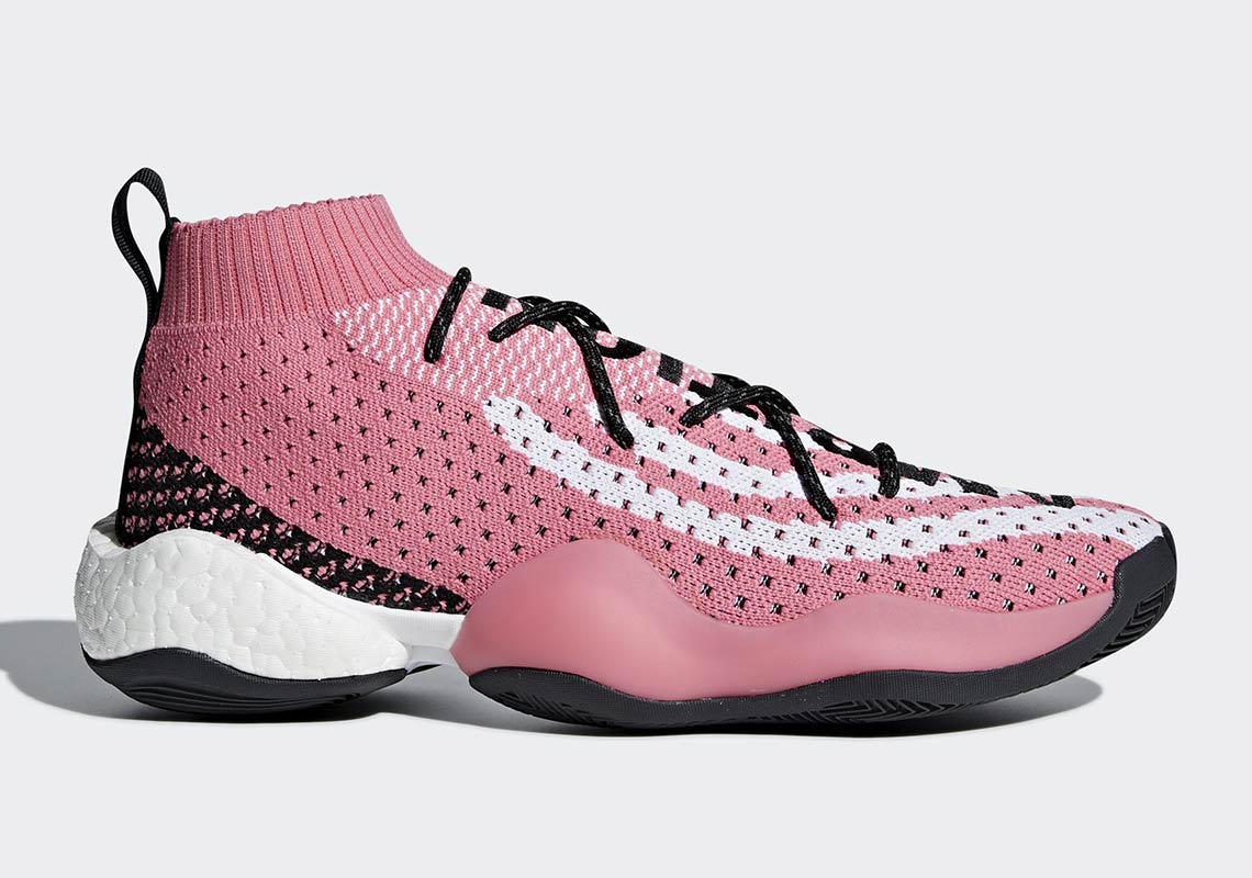 Pharrell Adidas Crazy Byw Ambition Pink White G28183 1