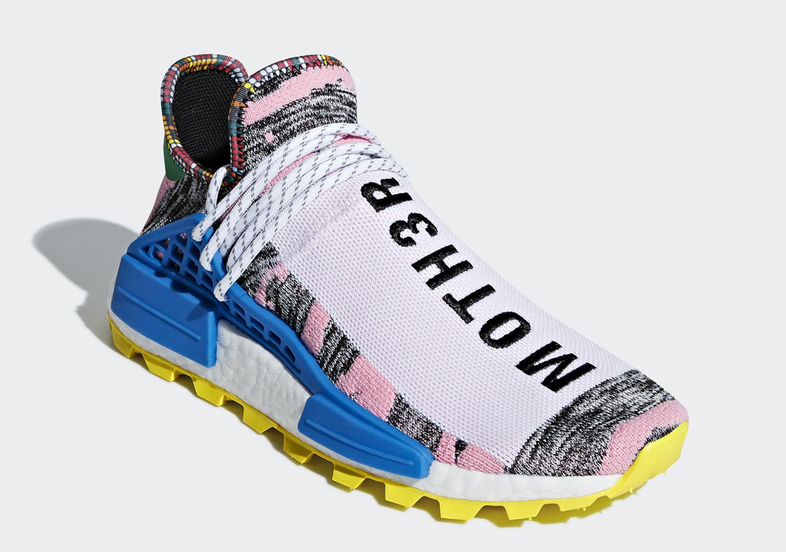 Pharrell adidas NMD Hu MOTH3R Release Info BB9531 SneakerNews