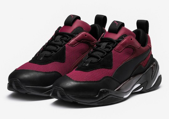 The Puma Thunder Spectra Returns In Burgundy And Black