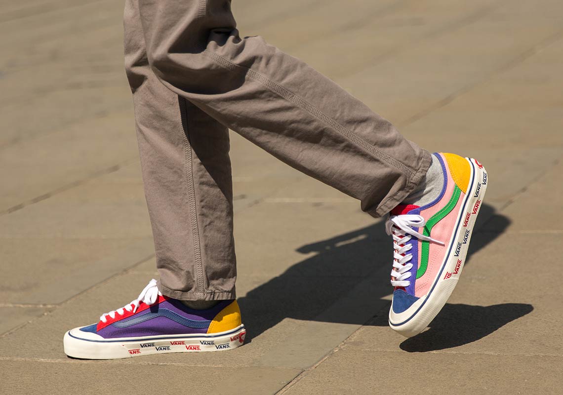 patchwork factory floor vans