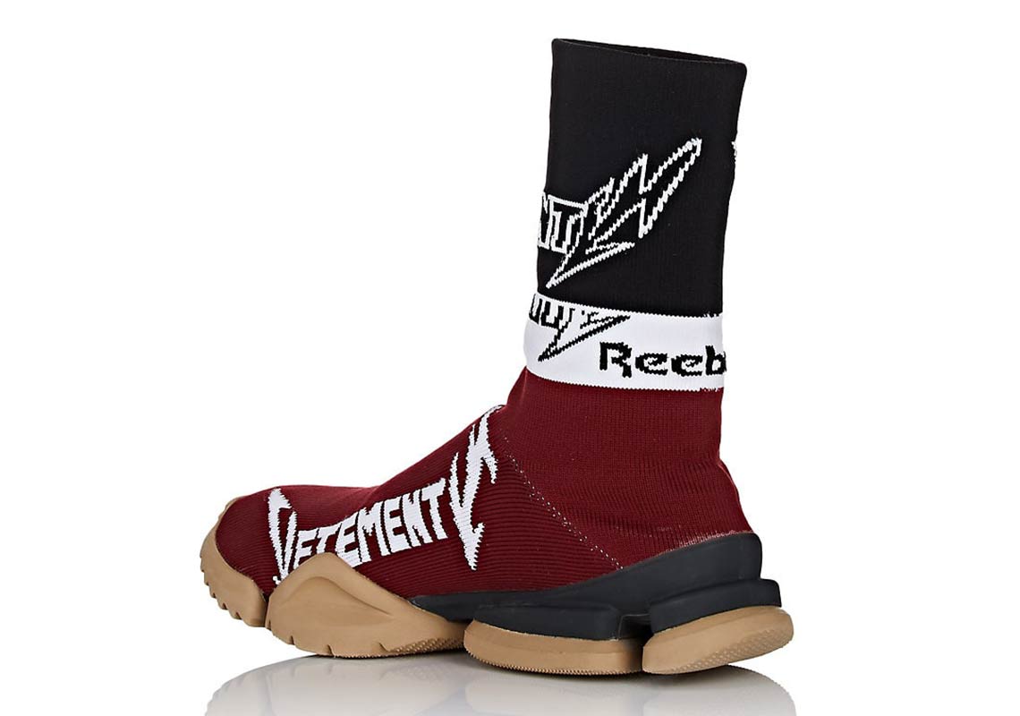 Vetements Reebok classic legacy s24169 mens black suede lifestyle sneakers shoes Burgundy Black White 3