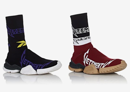 VETEMENTS And Reebok Drop Four New Sock Runner Colorways