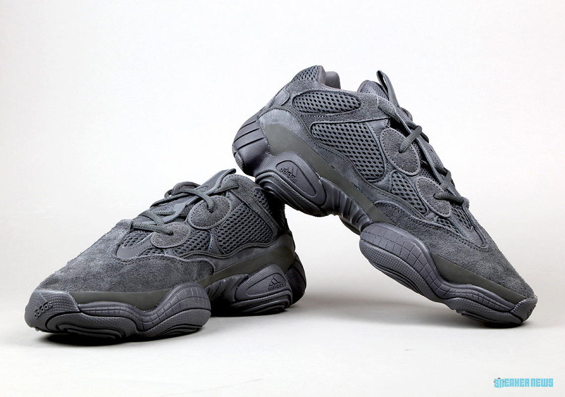 adidas Yeezy 500 "Utility Black" Official Release Info | SneakerNews.com