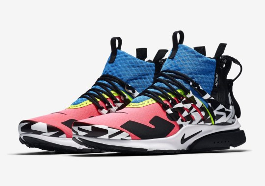 ACRONYM Revisits Their Nike Presto Mid With New Colors And Patterns
